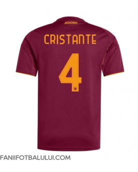 AS Roma Bryan Cristante #4 Tricou Fotbal Replică 2025-26 Barbati Acasa